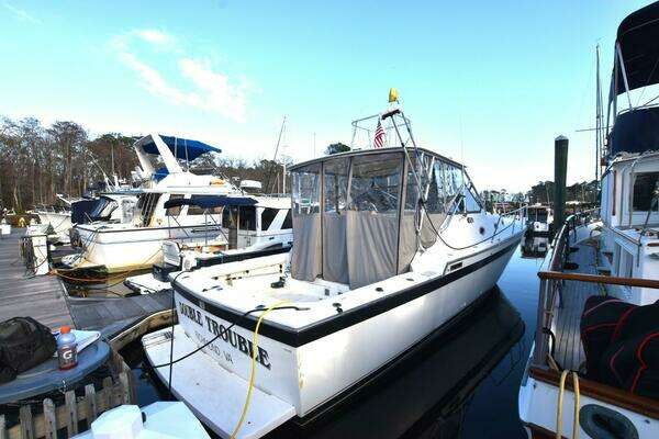 Photo of the 1987 Luhrs Alura "Double Trouble"