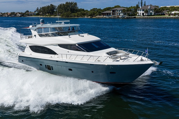 H2OME 80ft Hatteras Yacht For Sale