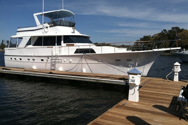 Photo of the 1979 Hatteras Motor Yacht "Miles Away"