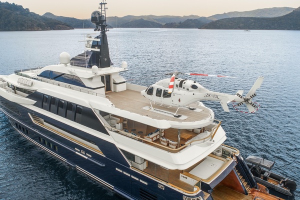 Bell 429 Helicopter On Board