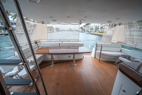 Lazzara 76 - Dare to Dream - Cockpit