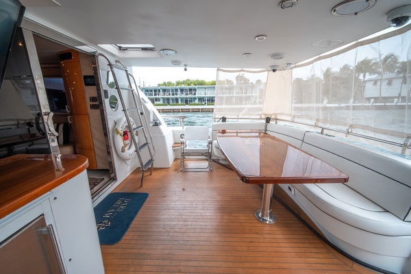 Lazzara 76 - Dare to Dream - Cockpit