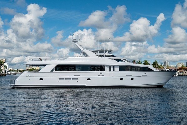 100-ft-Hatteras-2003-100 Raised Pilothouse-MAGNUM RIDE West Palm Beach Florida United States  yacht for sale