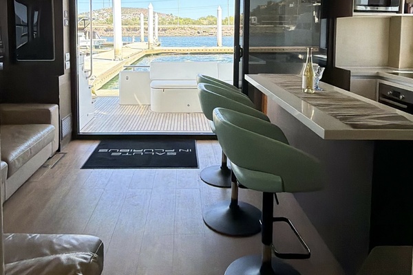 View From Salon to Cockpit