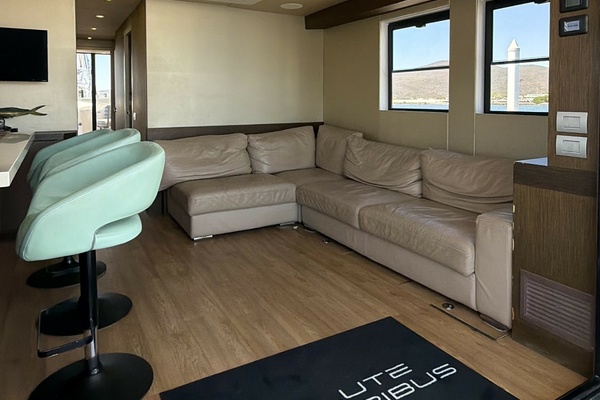 Salon View From Cockpit