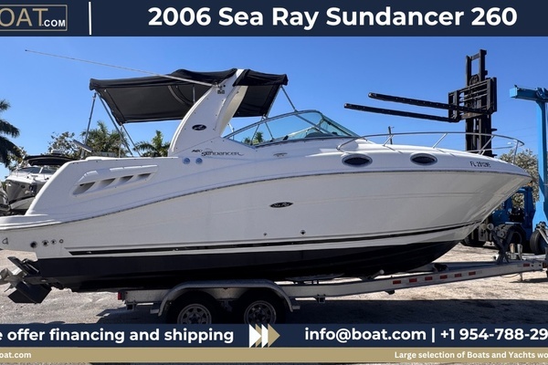 26-ft-Sea Ray-2006-260 Sundancer- Pompano Beach Florida United States  yacht for sale