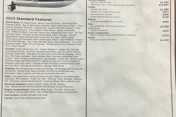 23ft Monterey Yacht For Sale