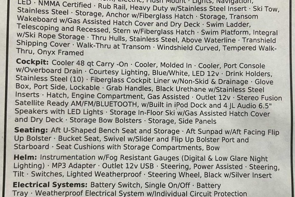 23ft Monterey Yacht For Sale