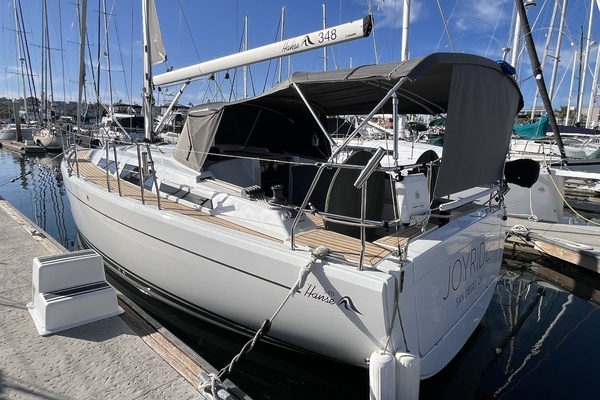 Photo of the 2021 Hanse 348 "JOYRIDE"