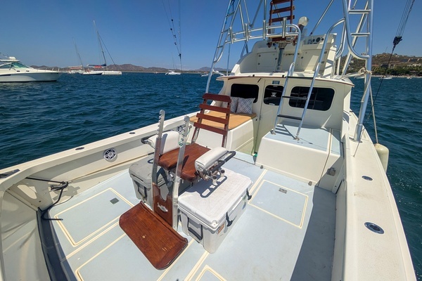 Photo of the 1973 Bertram Sportfisher "Bachata"