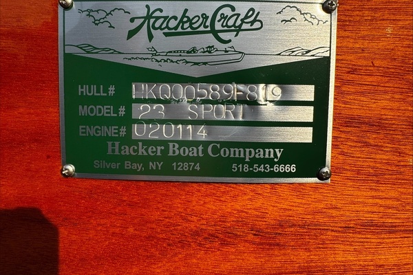 Kaboom 23ft Hacker Craft Yacht For Sale