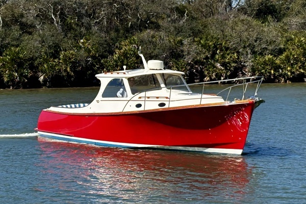 Photo of the 1995 Hinckley Picnic Boat 36 Classic "Tasmanian Devil"