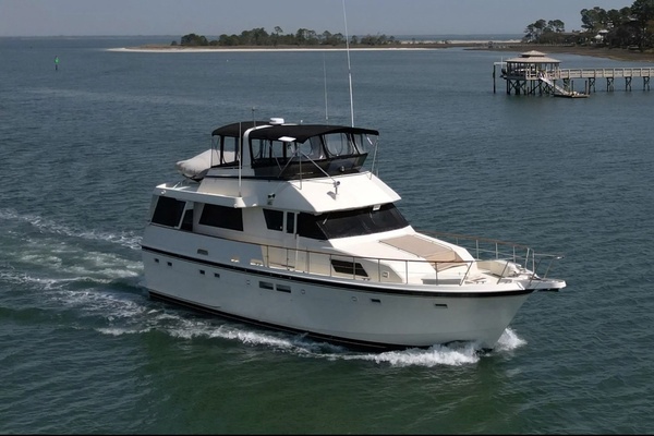 Lady Melan 54ft Hatteras Yacht For Sale