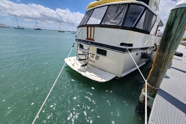 PUDDY TAT III 53ft Hatteras Yacht For Sale