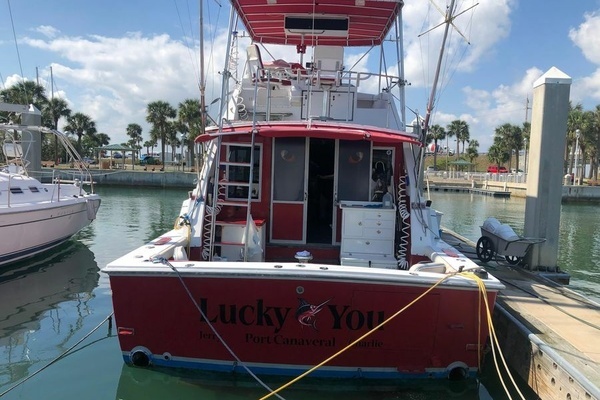 Photo of the 1980 Bertram  "LUCKY YOU"