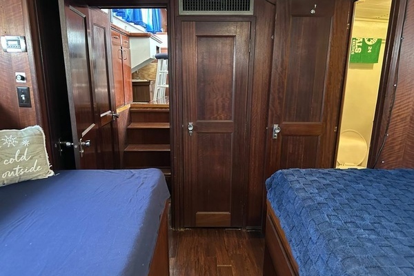 Photo of the 1976 Hatteras  "WALKING ON WATER"