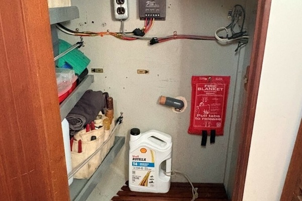 Aft Storage and Mechanical Area