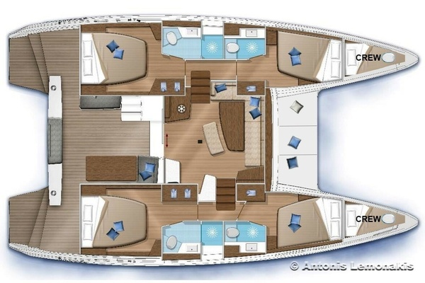 Apres Sail 42ft Lagoon Yacht For Sale