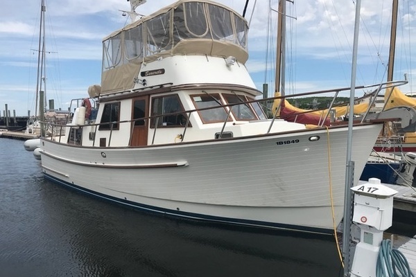 36-ft-Monk-1988-36 Trawler-Madeline Portsmouth Rhode Island United States  yacht for sale