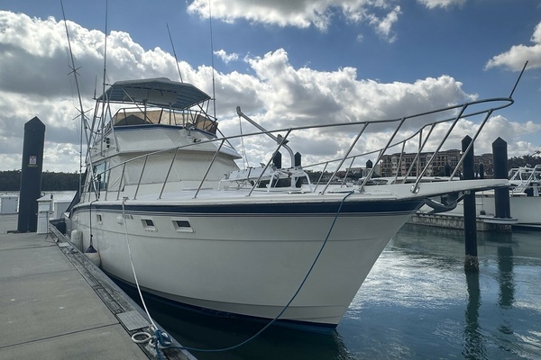 Photo of the 1981 Hatteras 43 Convertible "Bugsy"