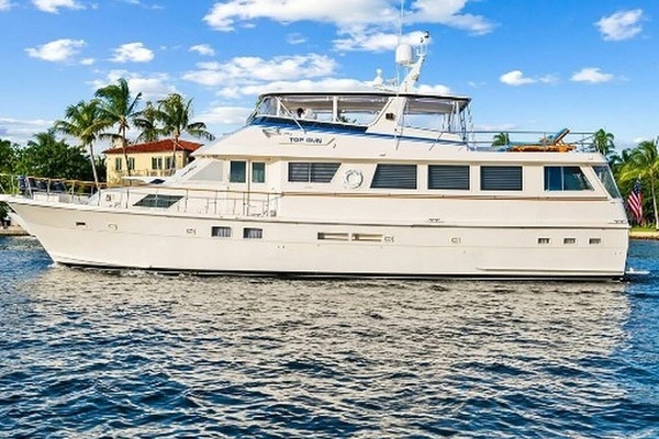 70-ft-Hatteras-1989-Motor Yacht-TOP GUN Fort Lauderdale, FL Florida United States  yacht for sale