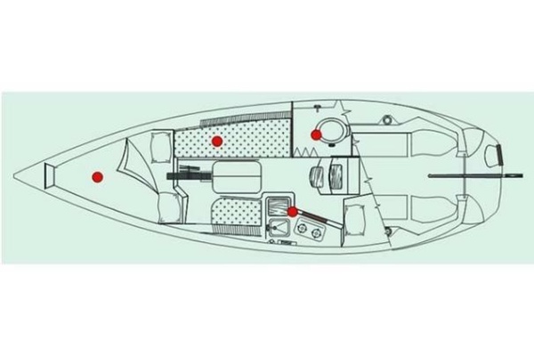 Seaward 26 RK - Layout