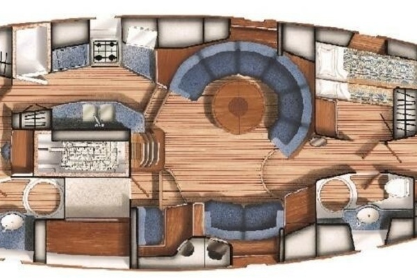 Oyster 56 Deck Saloon Yacht For Sale