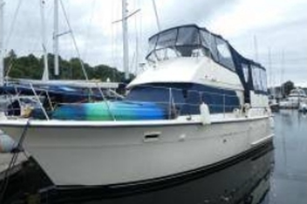 SERENITY 38ft Hatteras Yacht For Sale