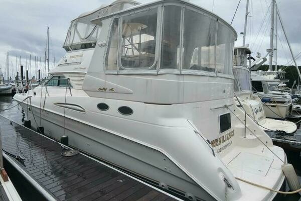 Photo of the 1999 Sea Ray 420 Aft Cabin "Resilience"