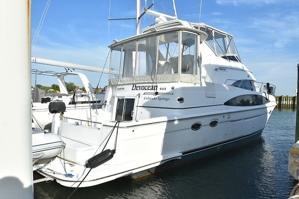 44-ft-Carver-2001-444 Cockpit Motor Yacht-Devocean Hampton Virginia United States  yacht for sale