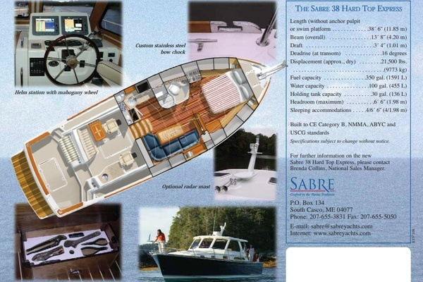 Cora 38ft Sabre Yacht For Sale