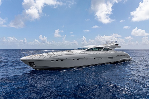 INCOGNITO 130ft Mangusta Yacht For Sale