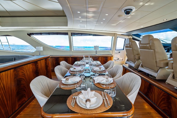 INCOGNITO 130ft Mangusta Yacht For Sale