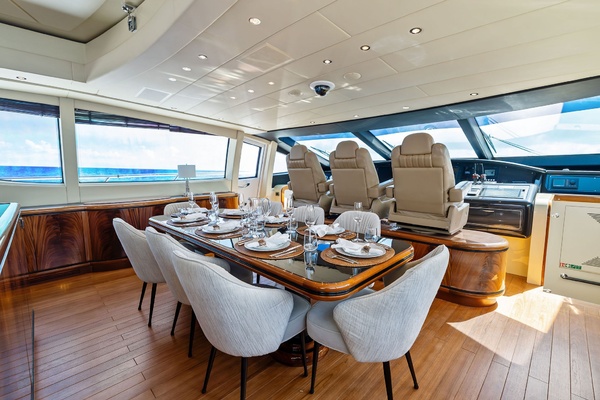 INCOGNITO 130ft Mangusta Yacht For Sale