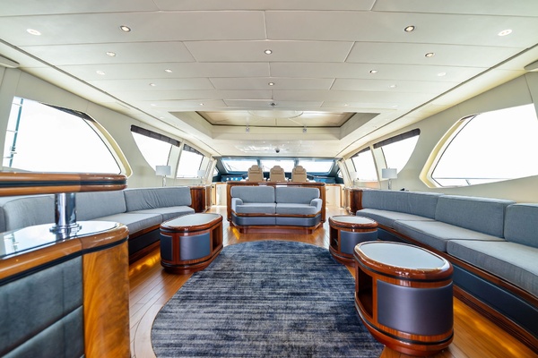 INCOGNITO 130ft Mangusta Yacht For Sale