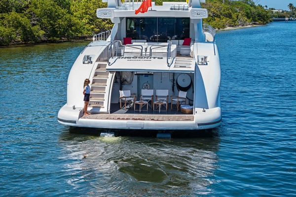 INCOGNITO 130ft Mangusta Yacht For Sale