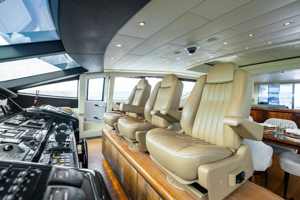 INCOGNITO 130ft Mangusta Yacht For Sale