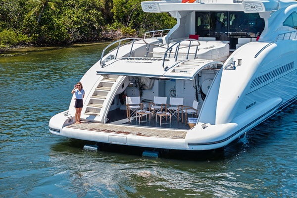 INCOGNITO 130ft Mangusta Yacht For Sale