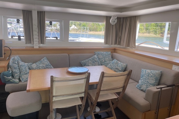 Photo of the 2016 Lagoon 450F "Sacre Bleu"