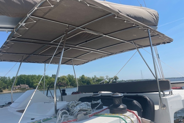 Photo of the 2016 Lagoon 450F "Sacre Bleu"