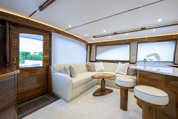 Photo of the 2024 Viking 54 Convertible "Dog House"