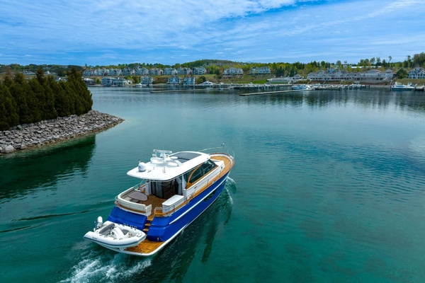 BLUE 48ft Burger Yacht For Sale