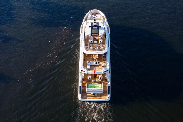 No Name 133ft Baglietto Yacht For Sale