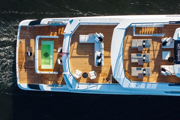 No Name 133ft Baglietto Yacht For Sale