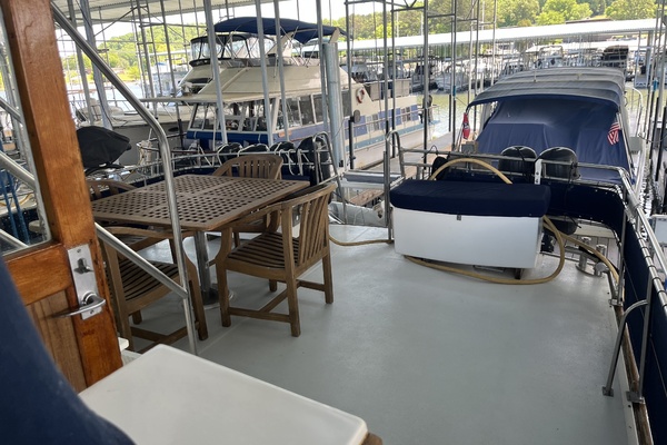 Aft Deck From Port Steps