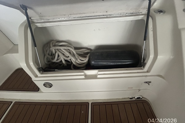 32' Regal transom storage