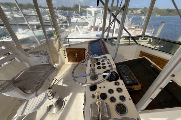 Working On A Dream 46ft Hatteras Yacht For Sale