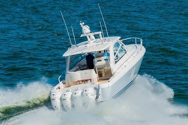 Photo of the 2010 Intrepid 475 Sport Yacht "For The Buoys"