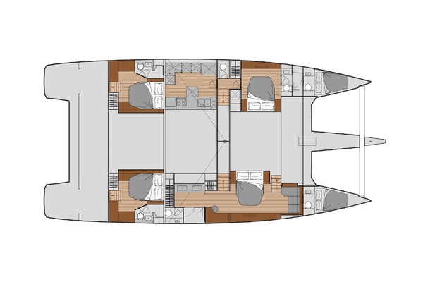 Semper Fidelis 67ft Fountaine Pajot Yacht For Sale