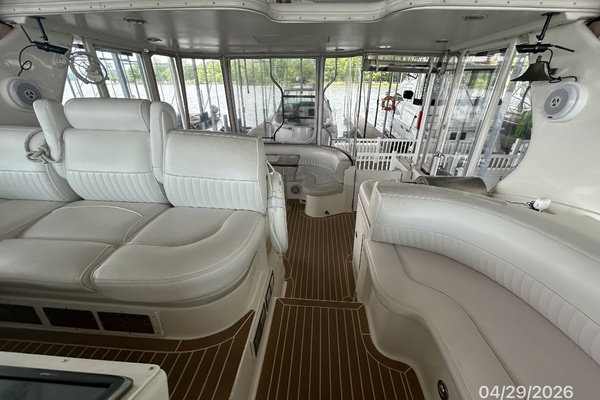 44' Cruisers upper deck aft